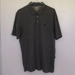 Volcom Wowzer Short Sleeve Polo - Gray